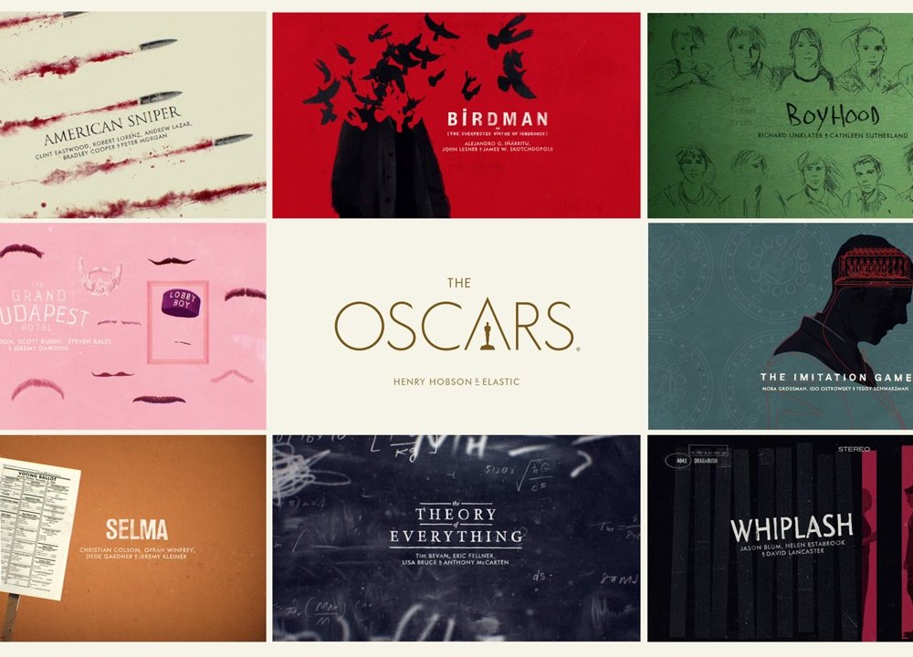 Les séquences graphiques des Oscars 2015