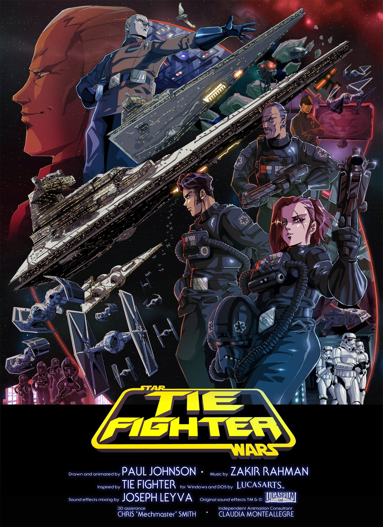 TIE Fighter : Star Wars en anime
