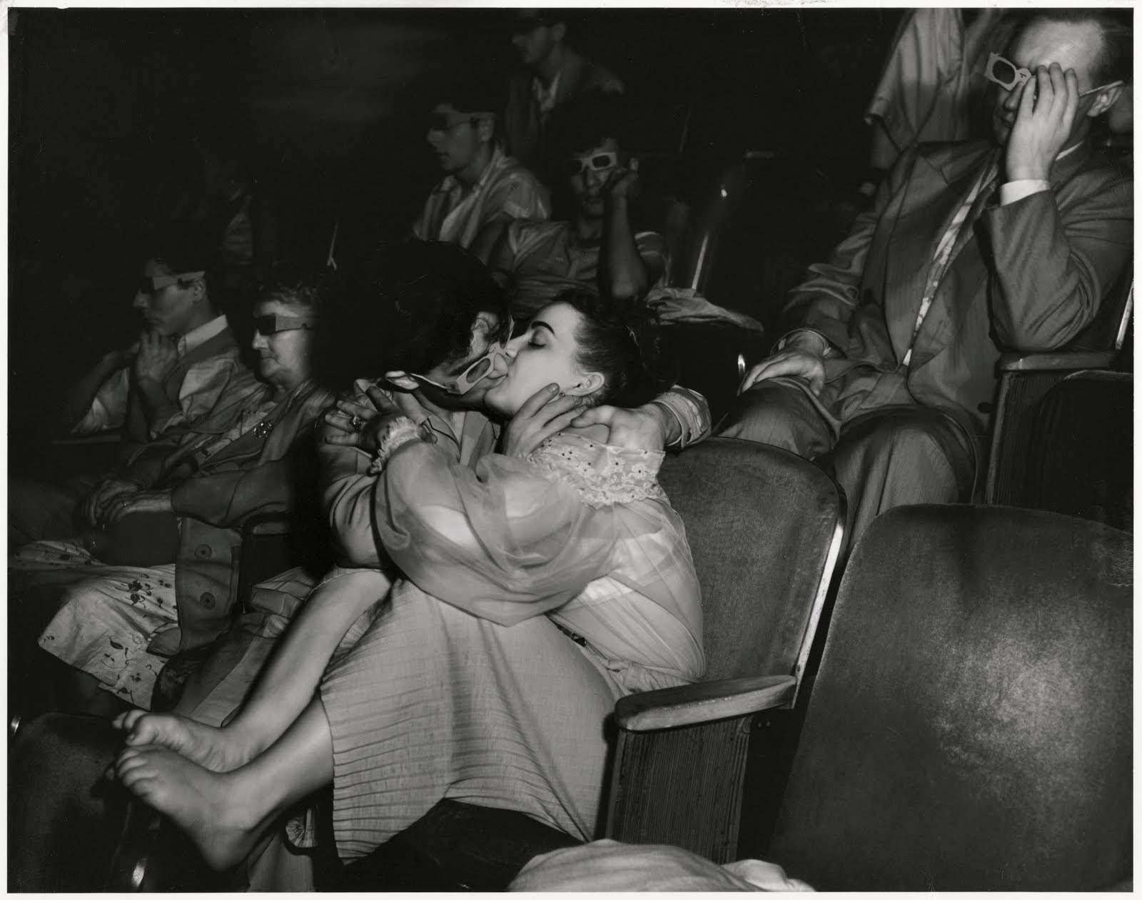 Weegee dans l&rsquo;obscurité des cinémas