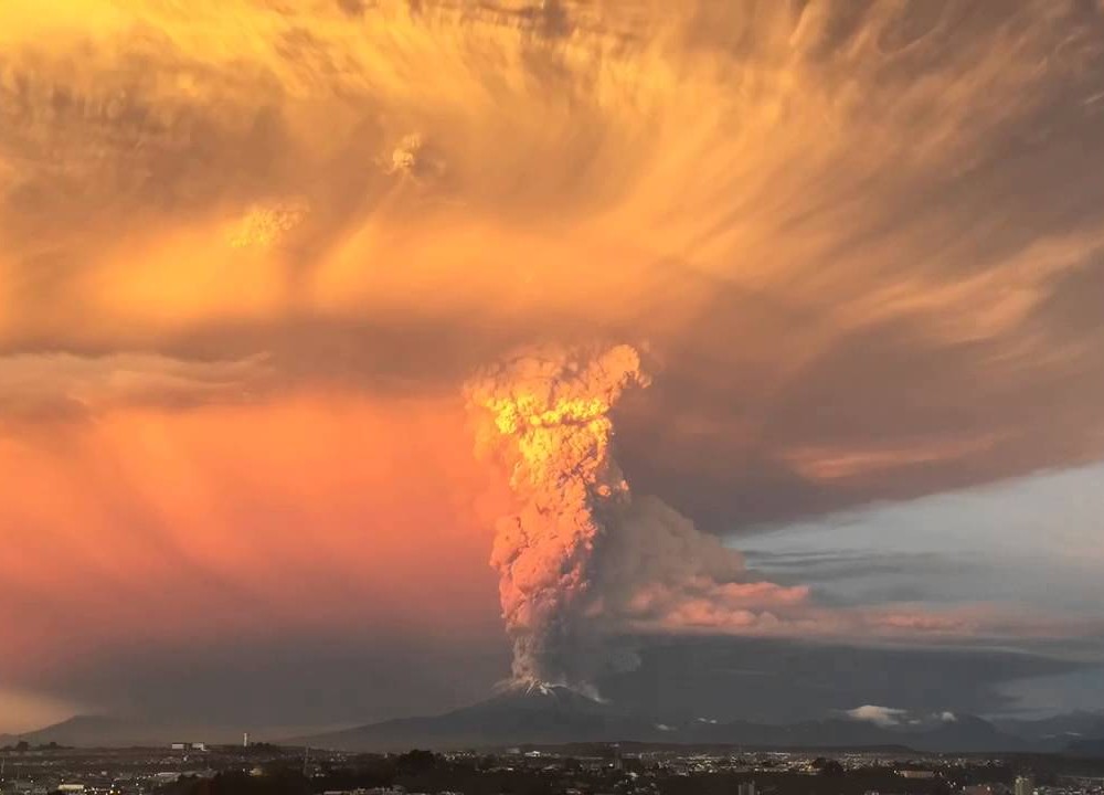 L’éruption du Calbuco au Chili