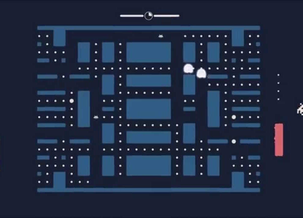 Pacapong = Pacman + Pong + Space Invaders
