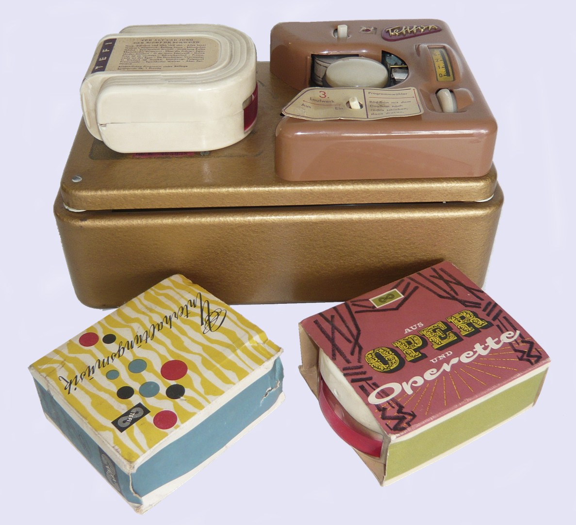 Vinyle + Cassette = Tefifon KC1