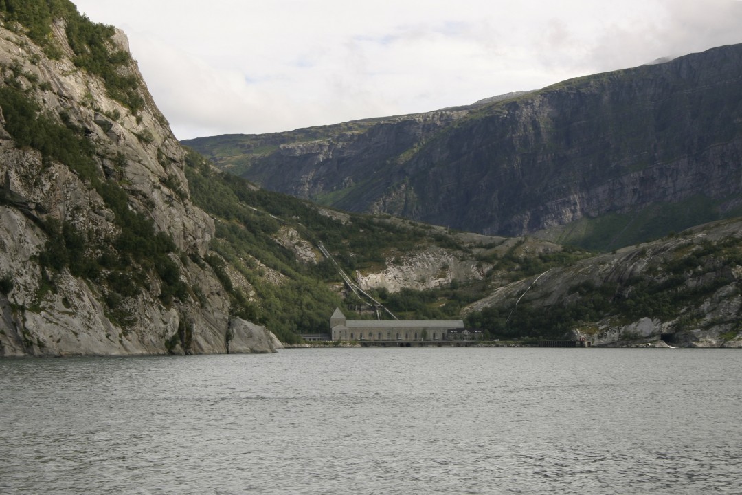 Glomfjord-hycdroélectrique