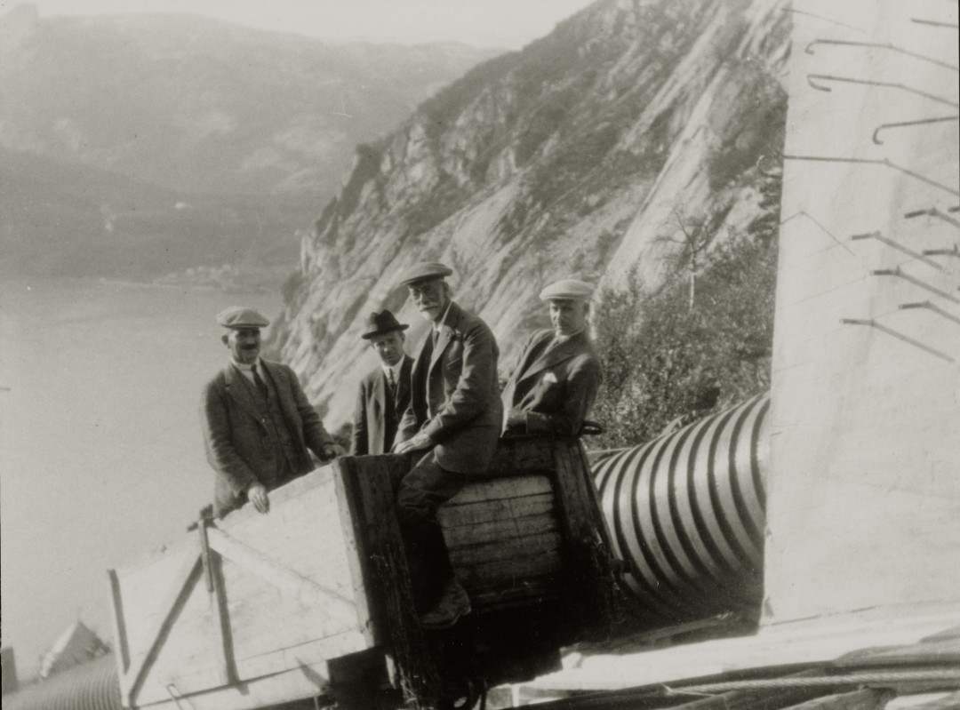 construciton-Glomfjord-centrale-electrique-04
