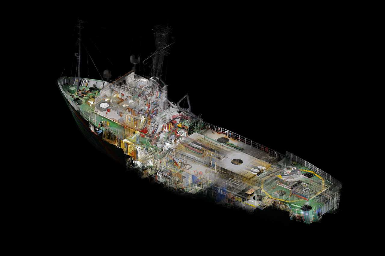 Des espaces numérisés au Lidar