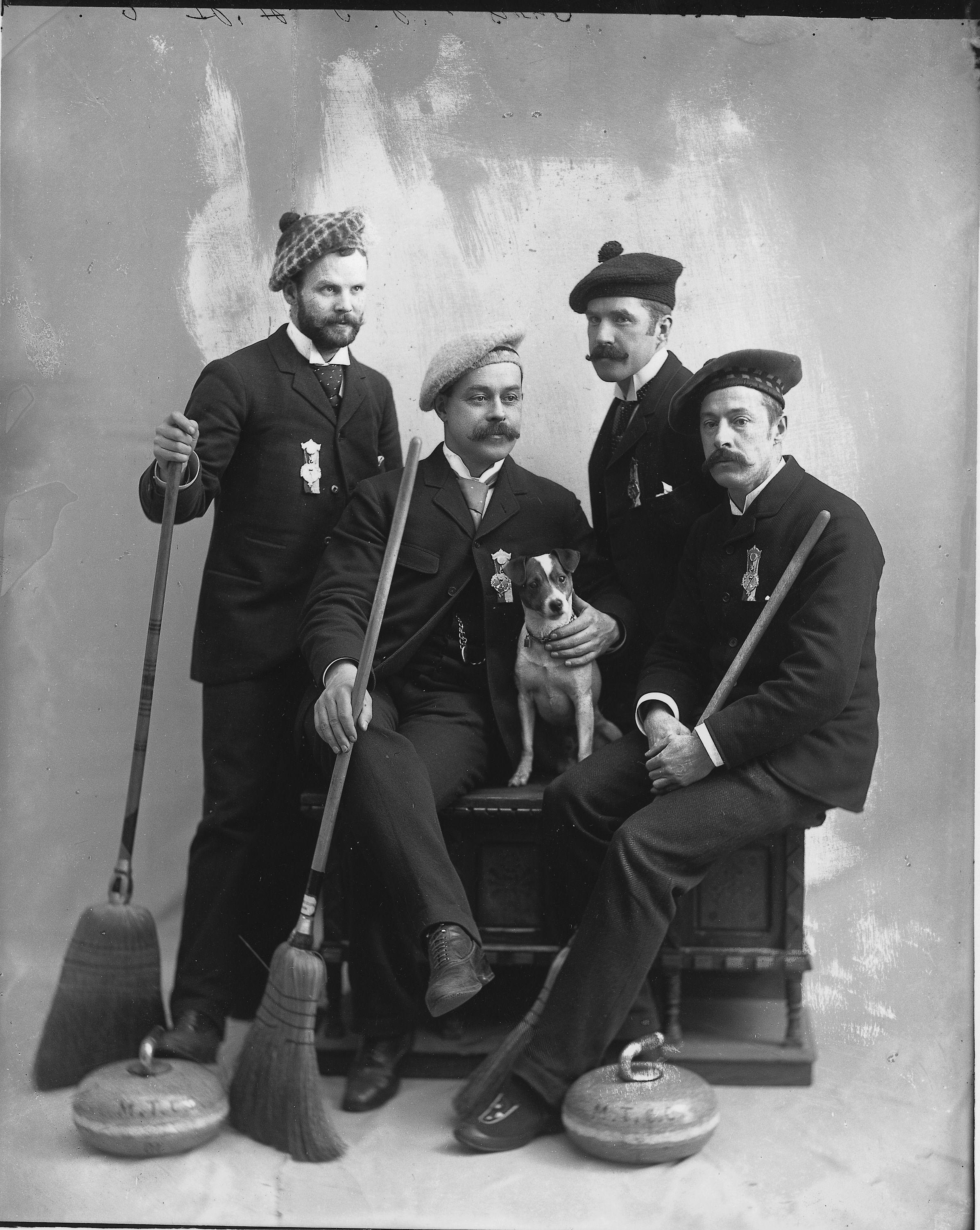 Le club de curling de Thistle à Montréal en 1893