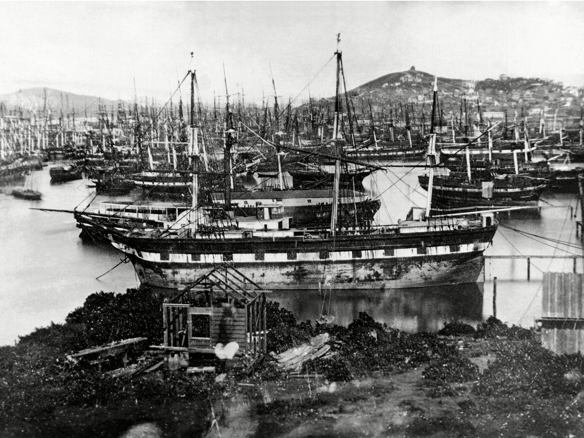 [Mystère #172] Des bateaux abandonnés à San Francisco lors de la ruée vers l’or