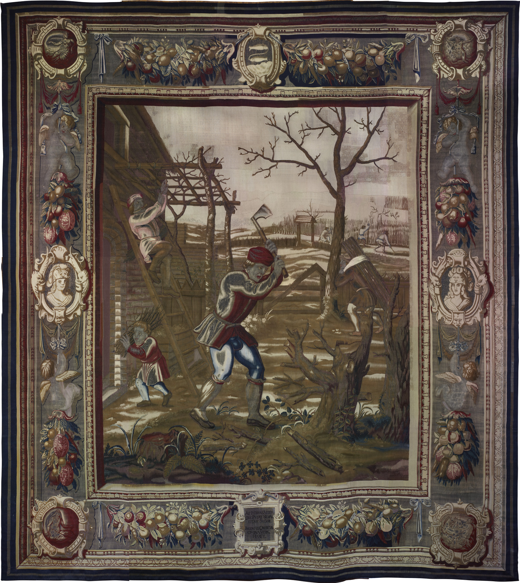 Comment laver une tapisserie géante du 17ème siècle ?