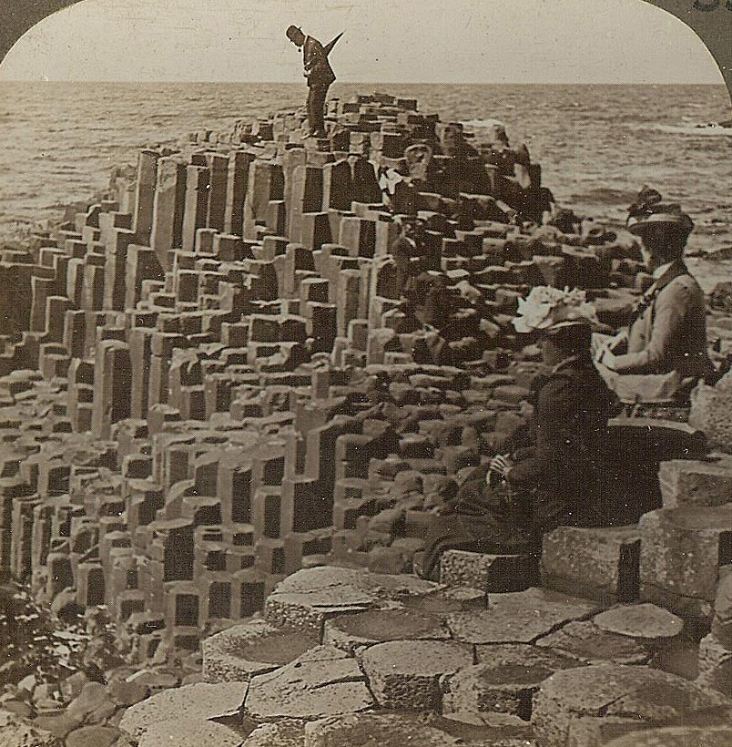 La Chaussee des Géants irelande 1902
