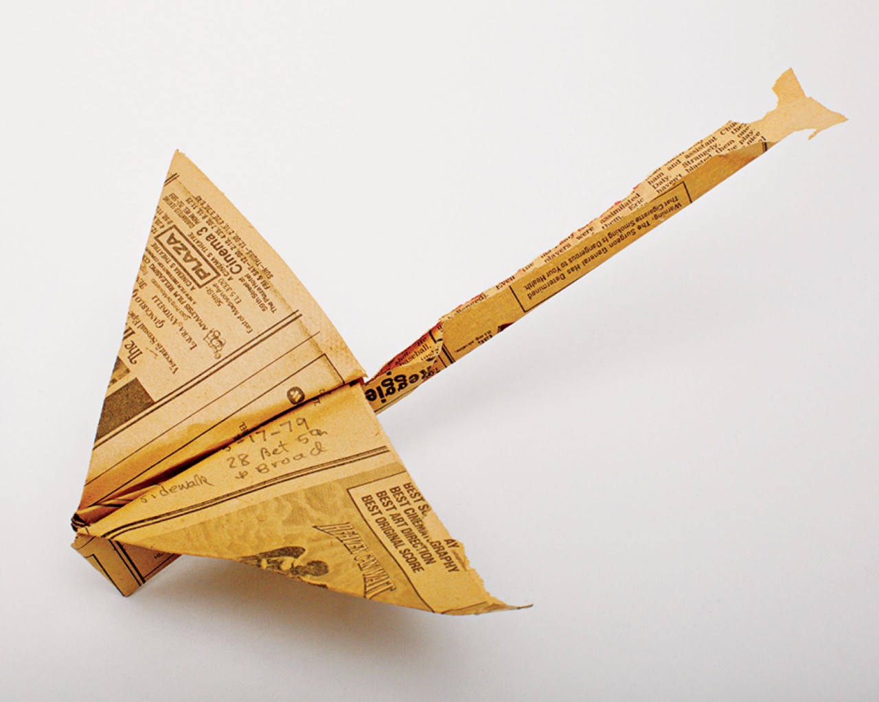Harry Smith paper airplane collection