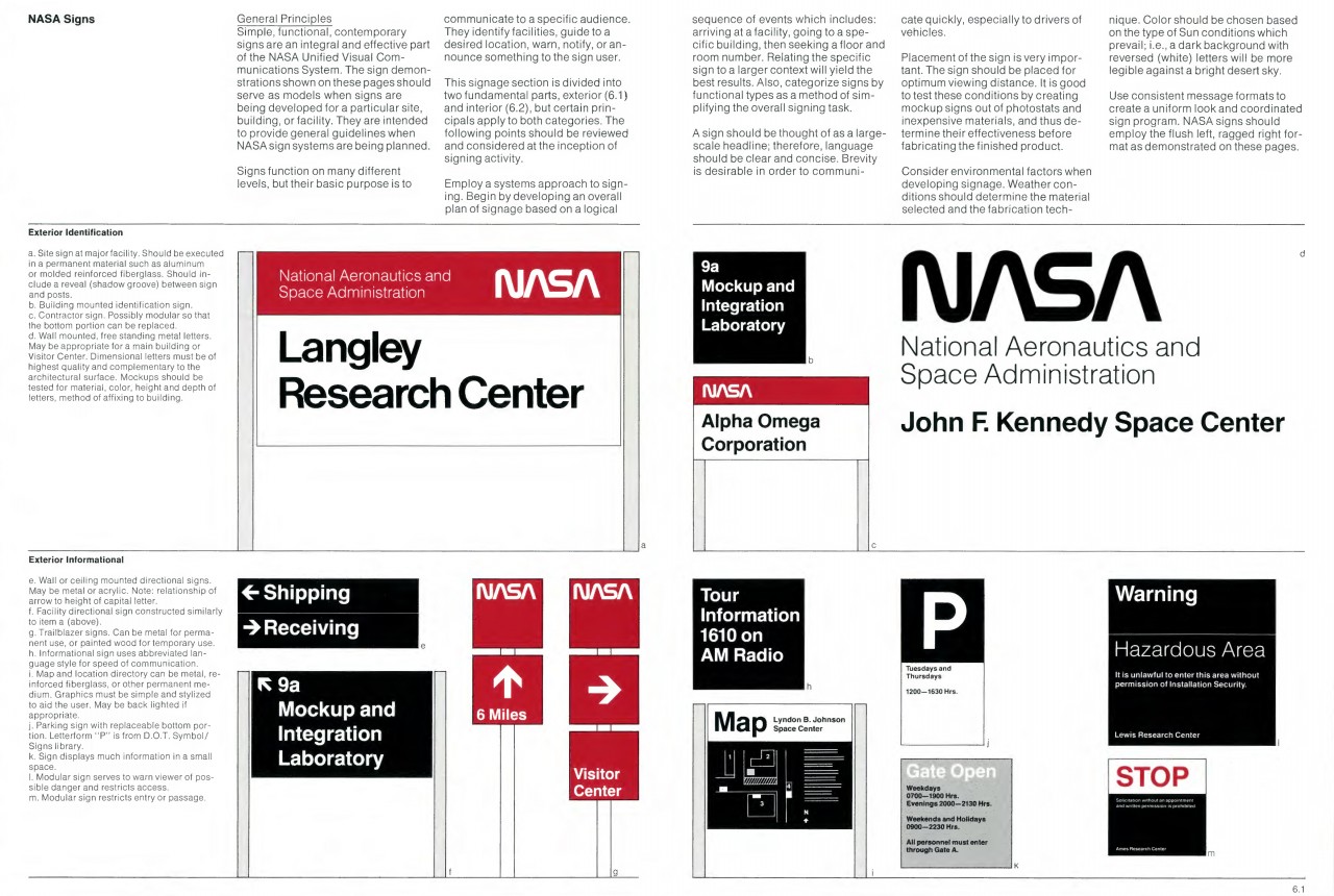 NASA Graphics Standards Manual (NHB 1430.2) (January 1976)
