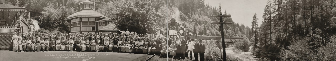 Train en route de New York à Seattle - 1912 