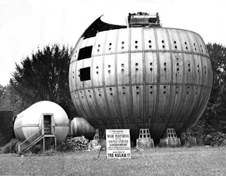 Submitted Timken's Tank at the Cunningham Sanitarium was dismantled during World War II and the steel used for the war effort.