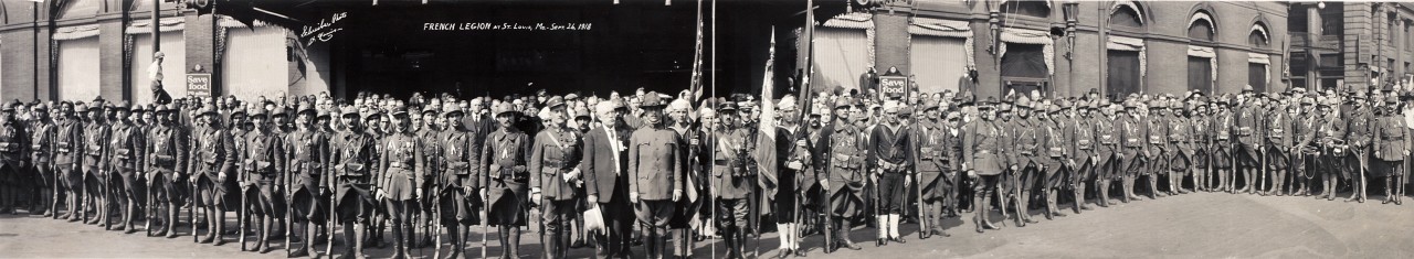French-Legion-at-St-Louis-Mo-Sept-26-1918