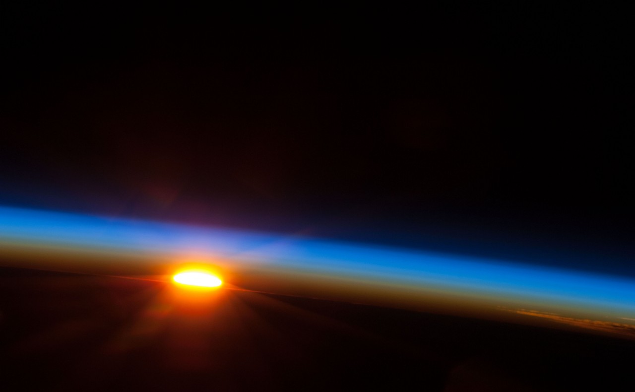 Photographie similaire prise depuis l'ISS