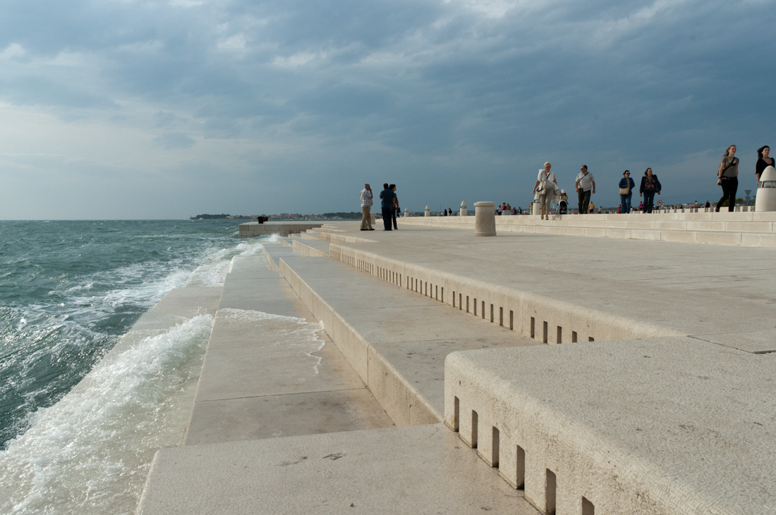 Une jetée musicale qui joue en permanence de l&rsquo;orgue avec les vagues
