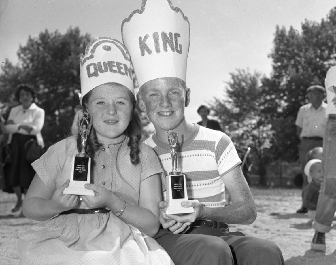 Le roi et la reine des tâches de rousseur 1957 