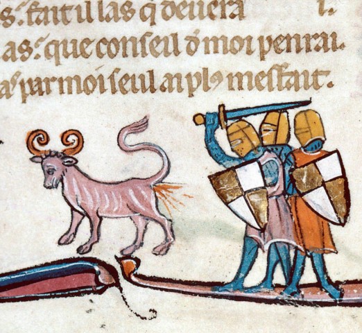 bonnacon-animal-mytique-moyenage-bo