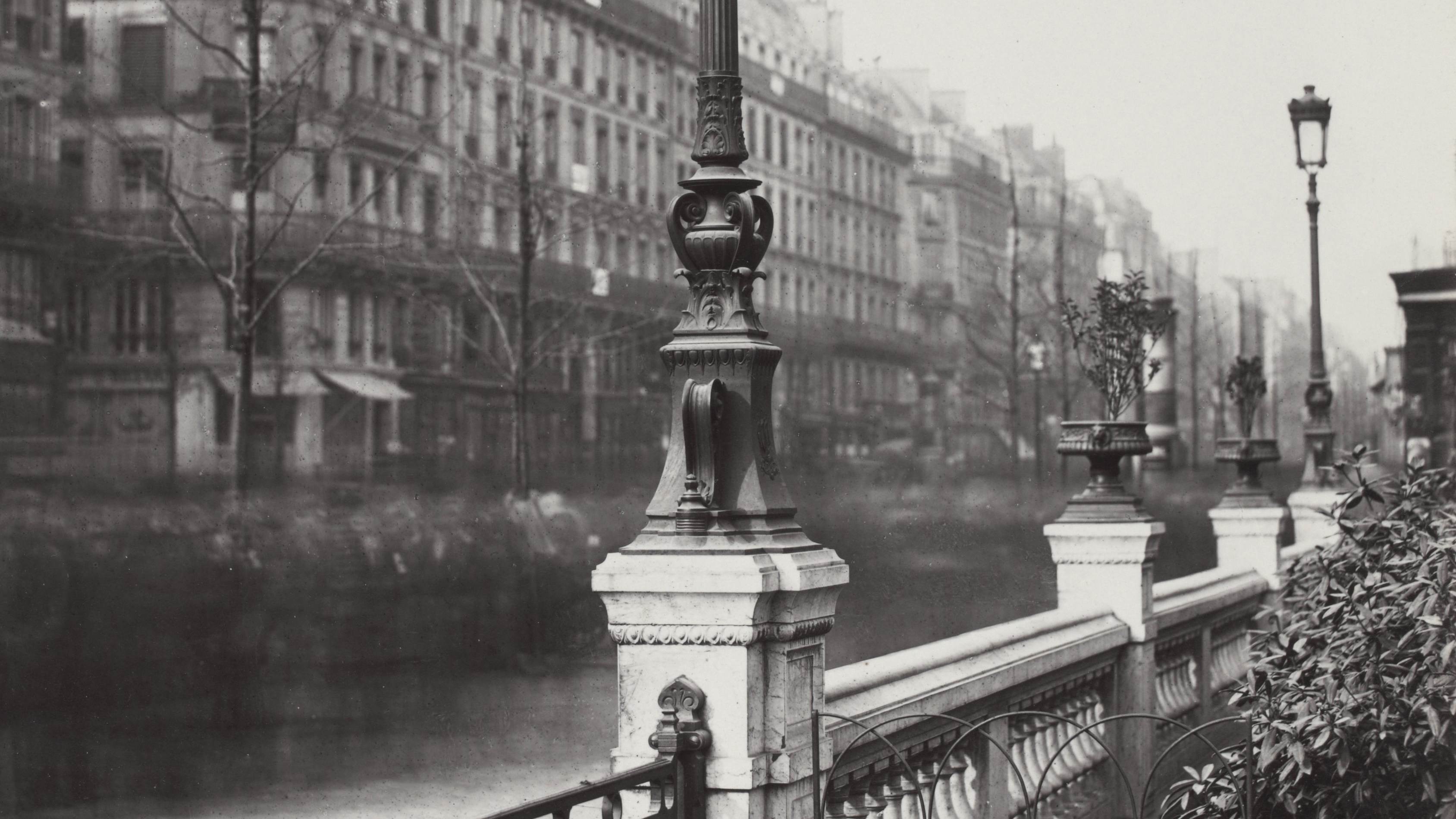 Les lumières de Paris en 1870 par Charles Marville