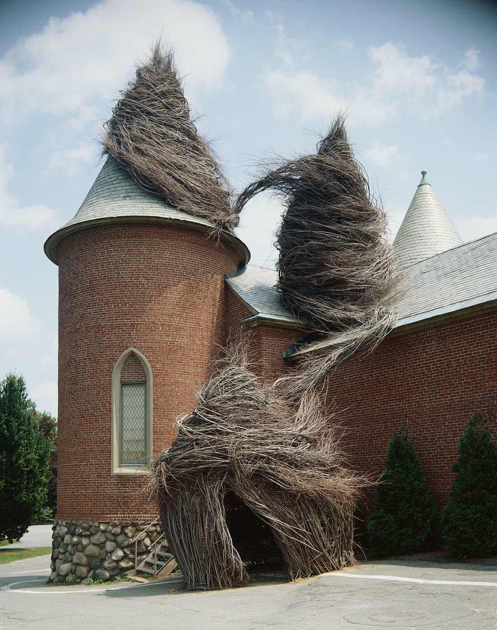 Les nids de brindilles de Patrick Dougherty