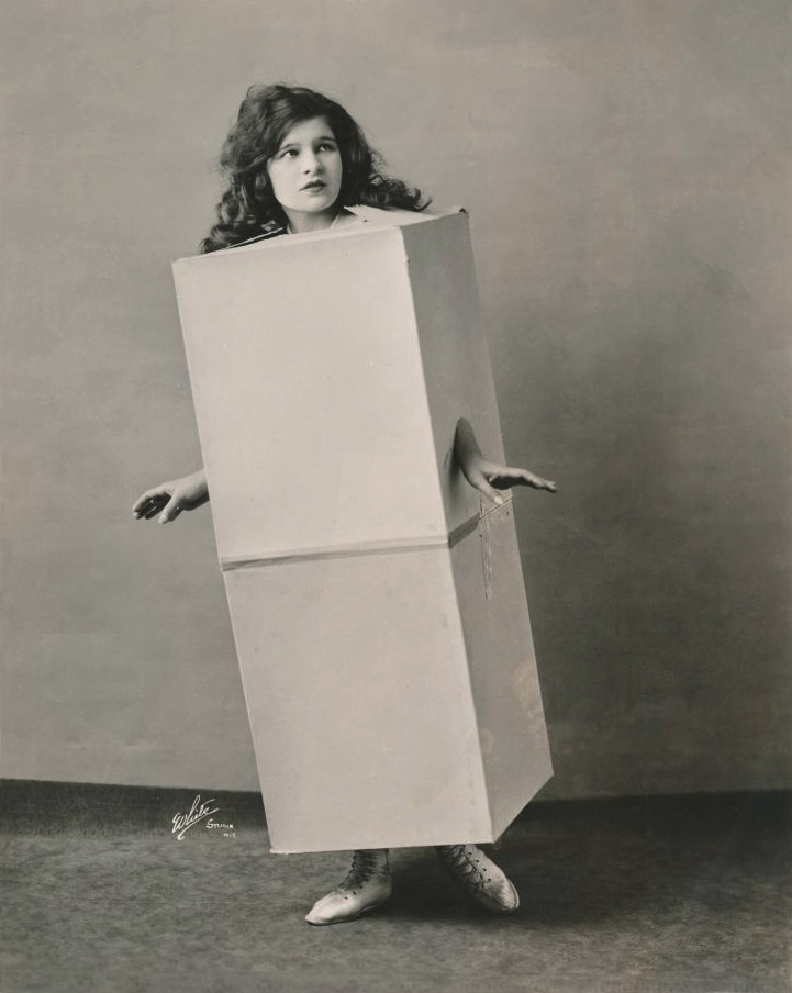 Miriam Miller The Blue Law Girl showHippodrome 1921