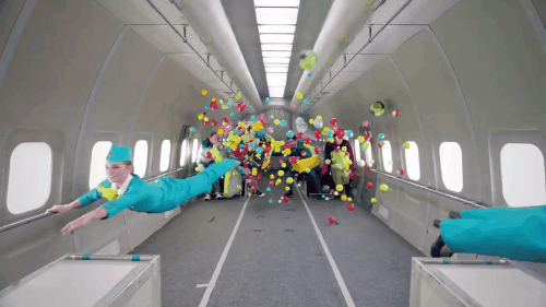 Un clip en apesanteur pour OK Go