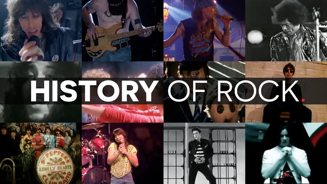 L&rsquo;histoire du Rock en une timeline 15 minutes