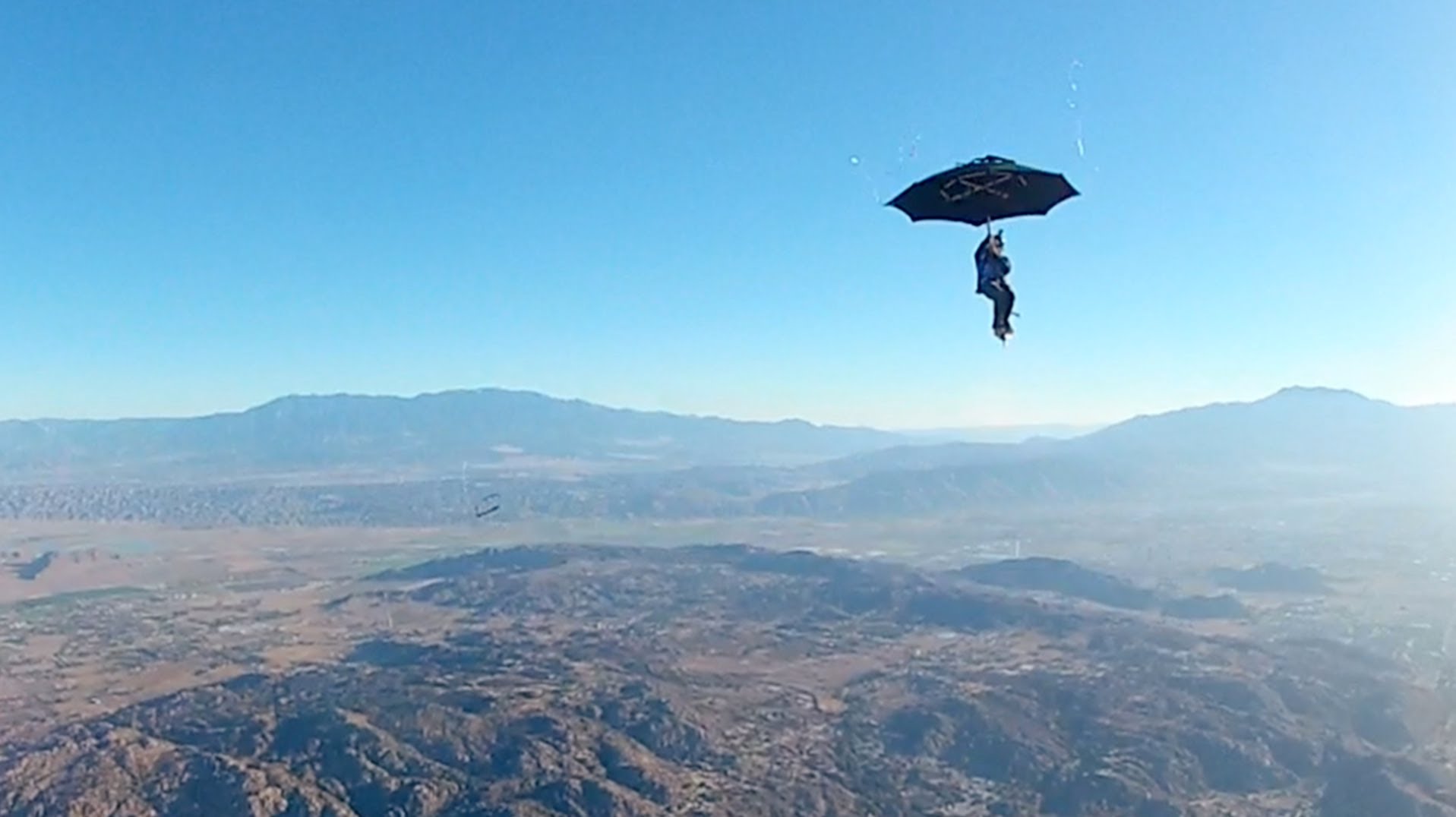 Est ce qu’un parapluie fonctionne comme parachute ?