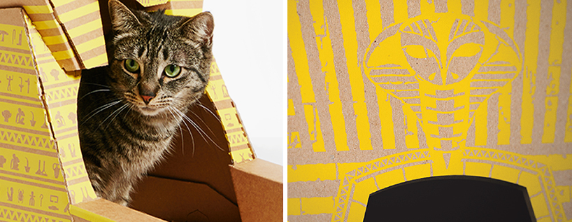 flatpack-cardboard-cat-houses-architectural-landmarks-designboom-06
