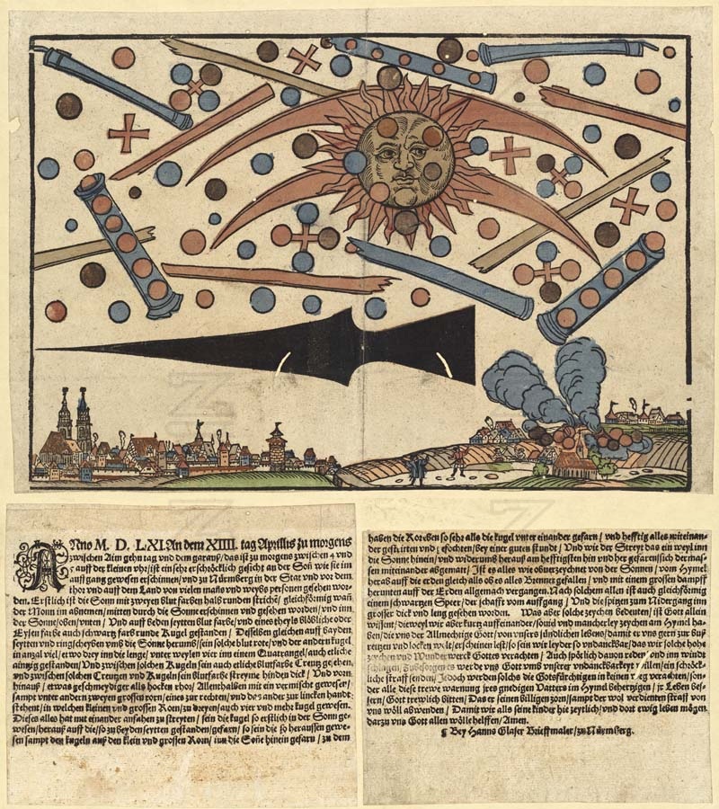 Quand les OVNI ont débarqué à Nuremberg en 1561
