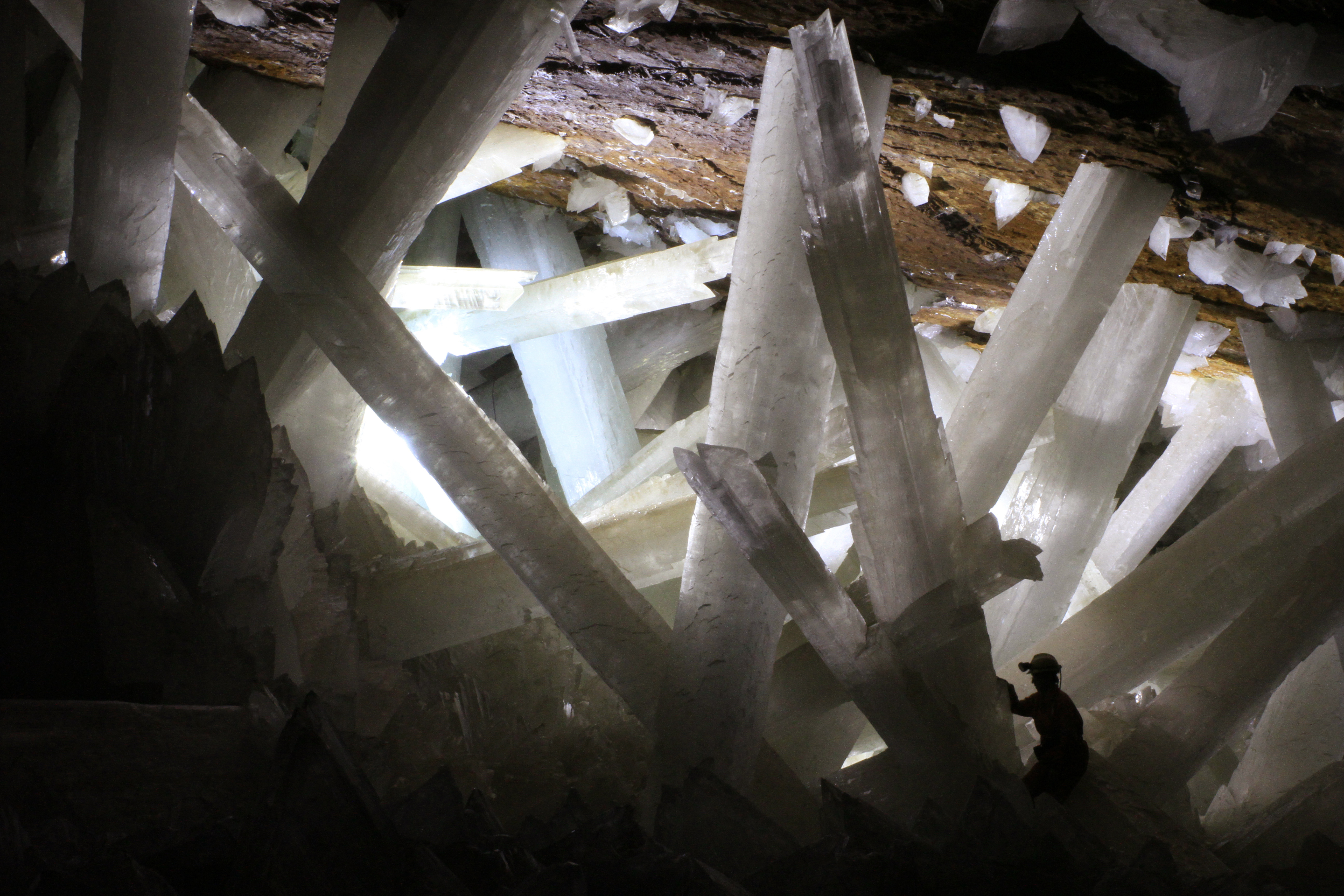 Les cristaux de la mine de Naïca