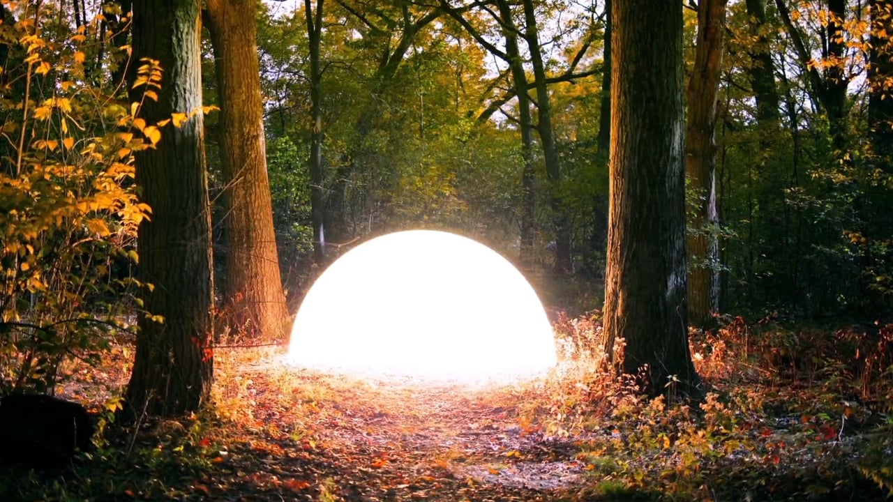 Un film expérimental de lumières en poses longues