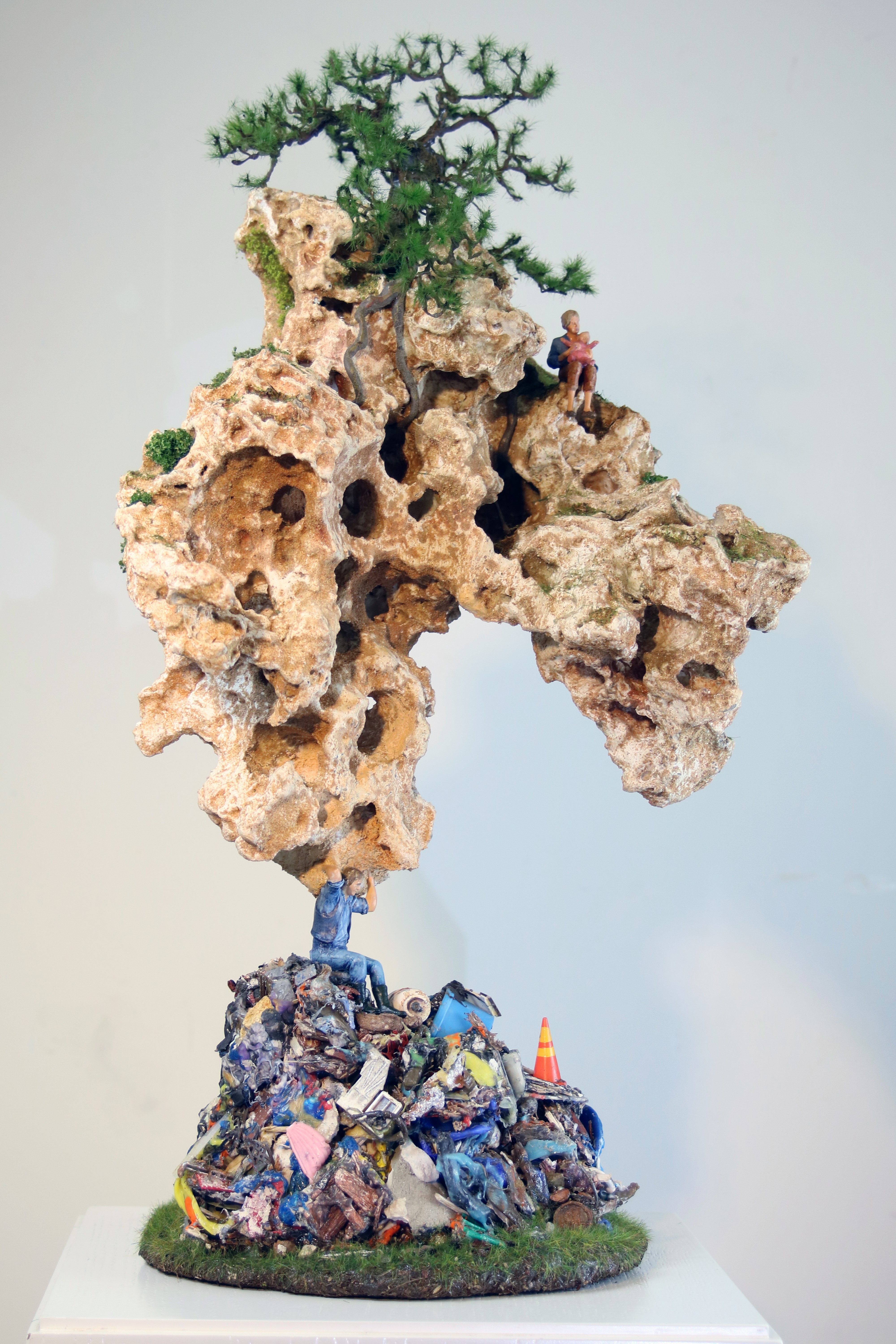Les bonsaïs et les sculptures miniatures de Patrick Bergsma