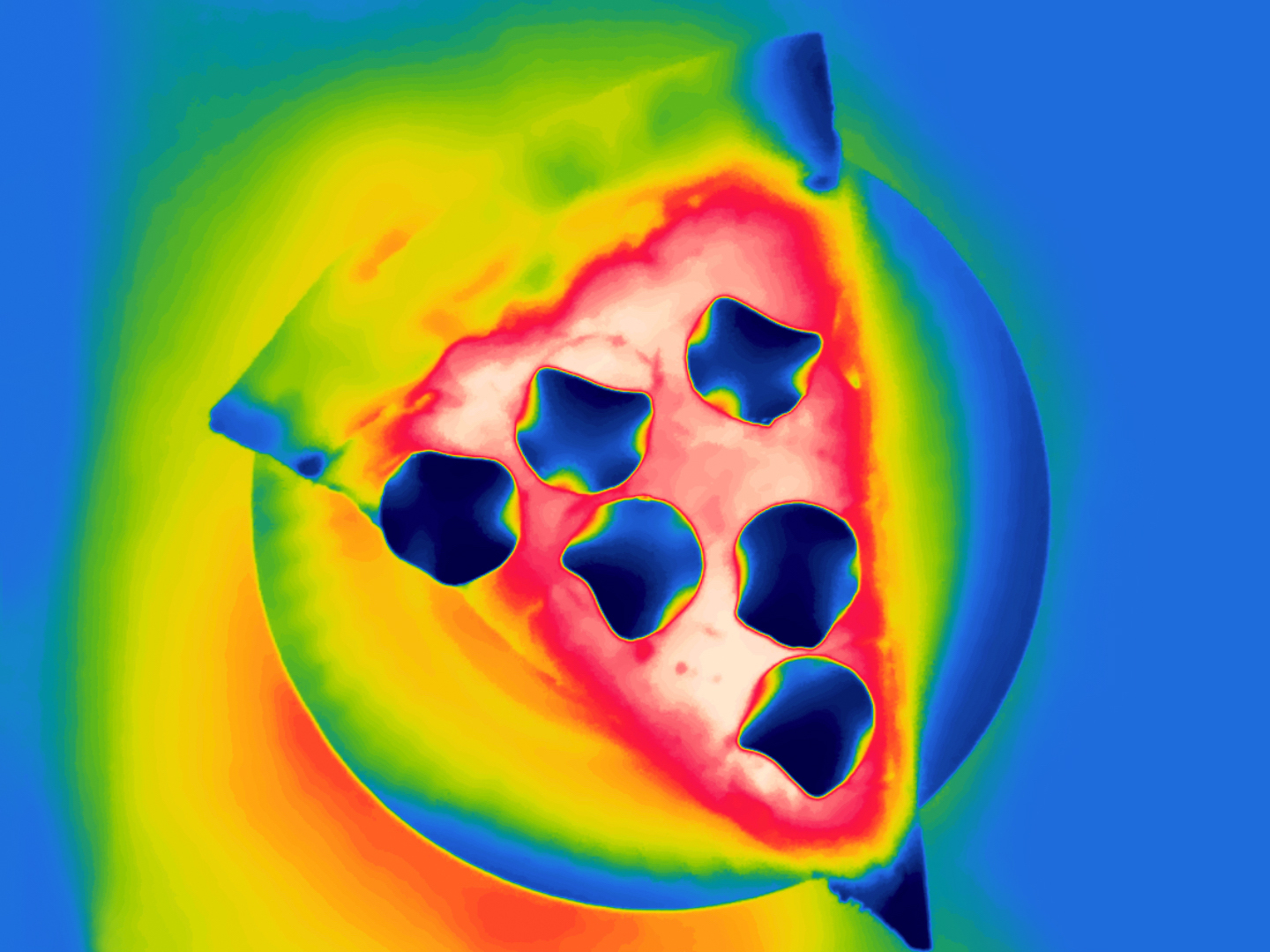 La thermophotographie de la junk-food