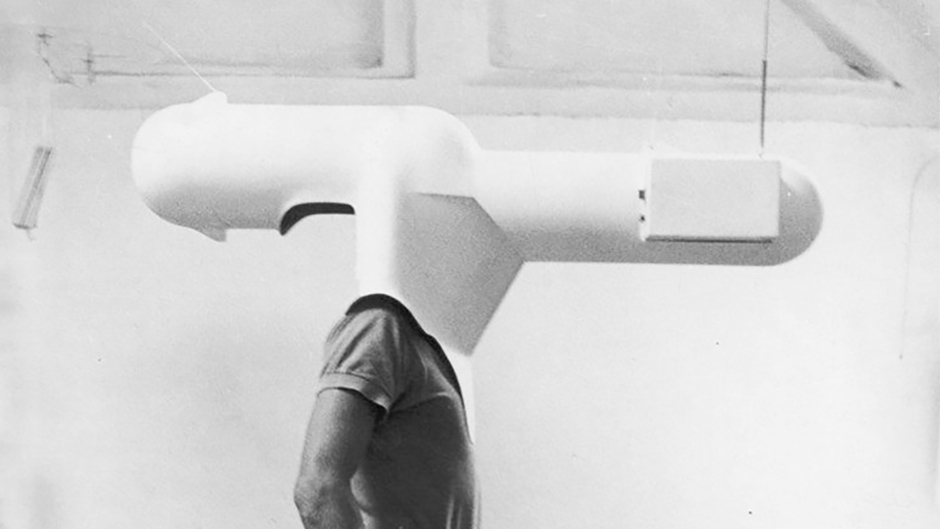 Les casques de réalité virtuelle de Walter Pichler en 1967