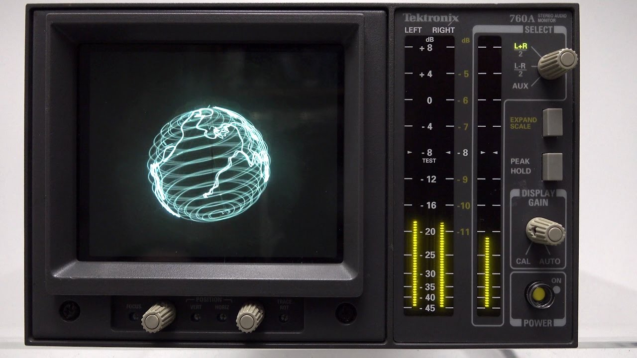 De la musique conçue pour être regardée sur un oscilloscope
