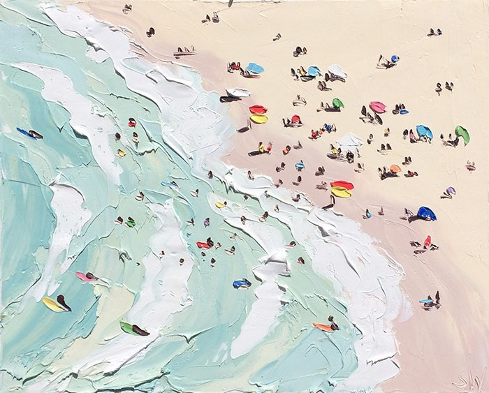 La plage et l&rsquo;écume de Sally West