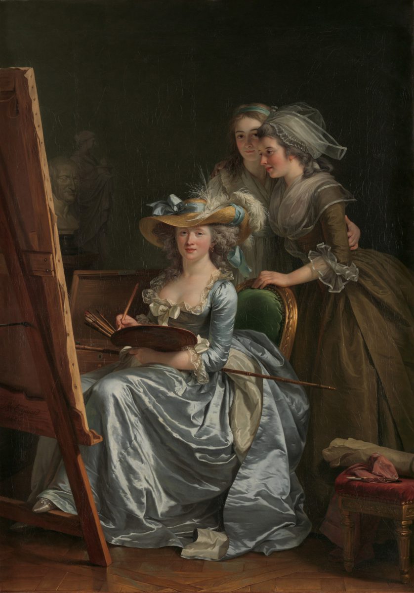 Adélaïde Labille-Guiard, Autoportrait avec deux élèves - 1785