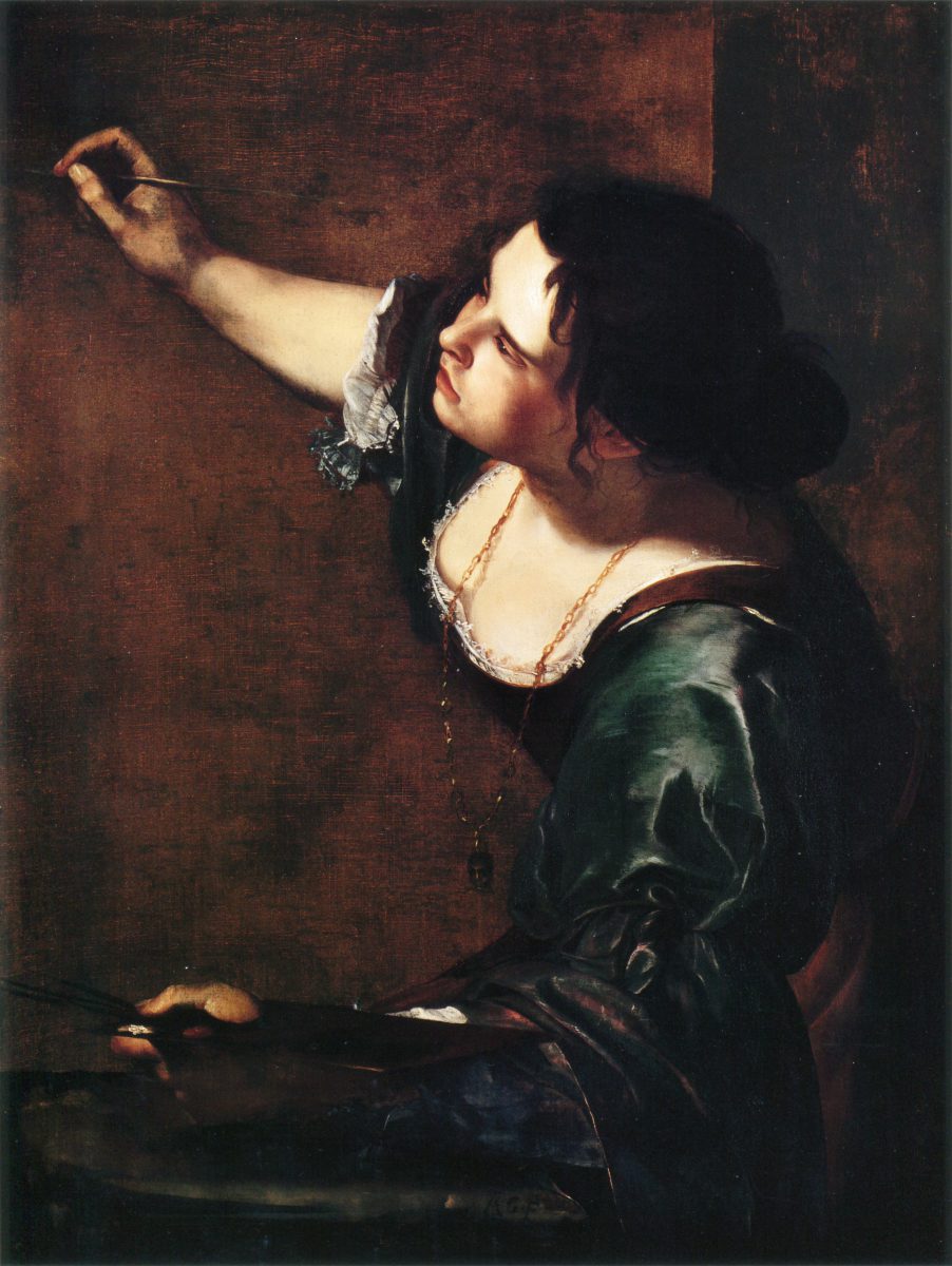 Artemisia Gentileschi, Autoportrait en Allégorie de la peinture - 1638