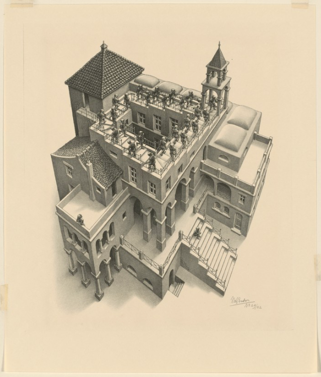 Des gravures d’Escher numérisées en haute résolution